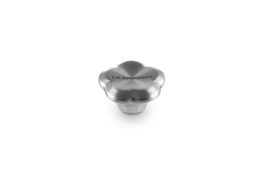 Signature Stainless Steel Flower Knob
