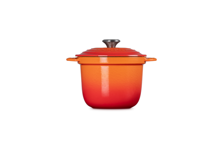 Cast Iron Cocotte Every with Stoneware inner Lid