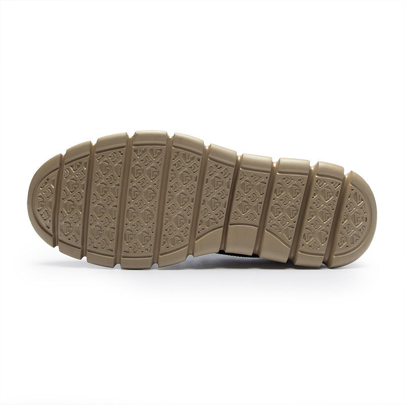 Orthopädische, bequeme, leichte Freizeitschuhe aus veganem Leder für Herren